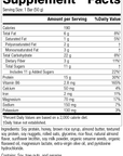 StandardBar®-Soy Almond Crunch, Rev 08 Supplement Facts