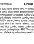 Canine Adrenal Support, 100 g, Rev 07 Supplement Facts