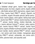 Canine Whole Body Support, 25 g, Rev 14 Supplement Facts