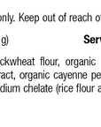 Equine Metabolic Support, Rev 08 Supplement Facts