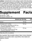 Echinacea Premium, 120 Tablets, Rev 09 Supplement Facts