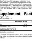 Gymnema, 120 Tablets, Rev 08 Supplement Facts