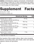 Rev 01 Supplement Facts Image
