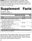 Vascular Care Complex, Rev 02 Supplement Facts
